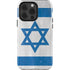 Israel Flag Distressed iPhone 14 Pro Impact Case